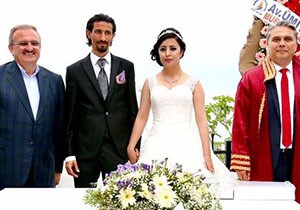 Mehmet Çınar evlendi
